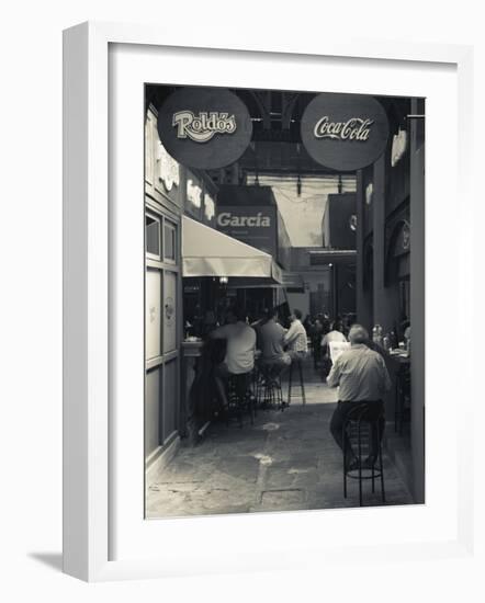 Montevideo, Mercado Del Puerto, Parilladas Grill Restaurants, Nr, Uruguay-Walter Bibikow-Framed Photographic Print