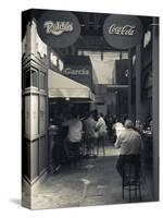 Montevideo, Mercado Del Puerto, Parilladas Grill Restaurants, Nr, Uruguay-Walter Bibikow-Stretched Canvas