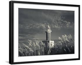 Montevideo, Punta Brava Lighthouse, Morning, Uruguay-Walter Bibikow-Framed Photographic Print