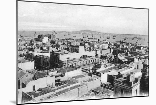 Montevideo, Uruguay, Early 20th Century-null-Mounted Giclee Print