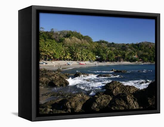 Montezuma Beach, Nicoya Peninsula, Costa Rica, Central America-Levy Yadid-Framed Stretched Canvas