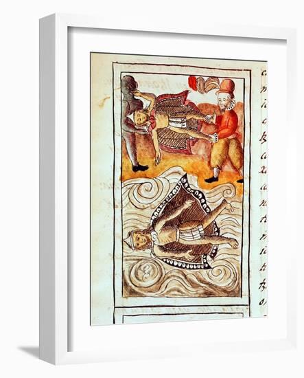 Montezuma II, Last Aztec Emperor, 1520-null-Framed Giclee Print