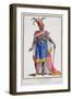 Montezuma, last Emperor of the Aztecs, 16th century (1780)-Pierre Duflos-Framed Giclee Print