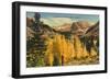 Montezuma Mountain, Aspen, Colorado-null-Framed Art Print