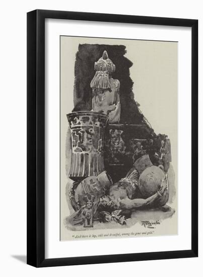 Montezuma's Daughter-John Seymour Lucas-Framed Giclee Print