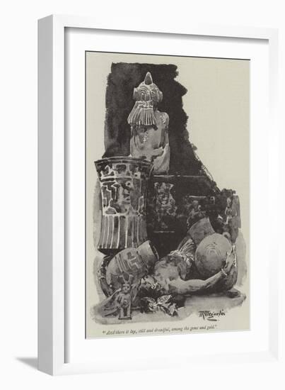 Montezuma's Daughter-John Seymour Lucas-Framed Giclee Print