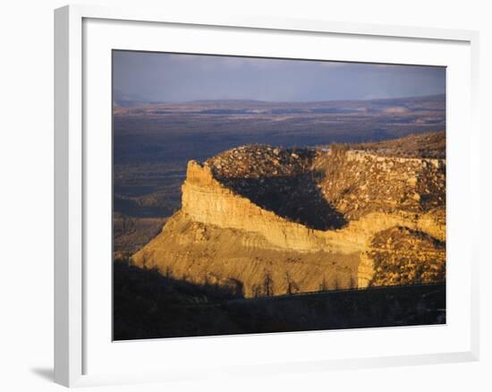 Montezuma Valley Outlook, Mesa Verde National Park, Colorado, USA-Kober Christian-Framed Photographic Print