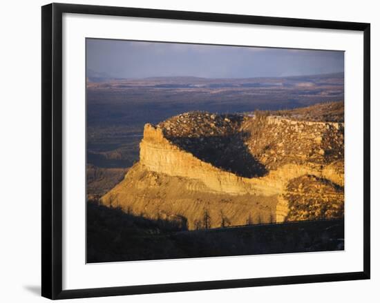 Montezuma Valley Outlook, Mesa Verde National Park, Colorado, USA-Kober Christian-Framed Photographic Print