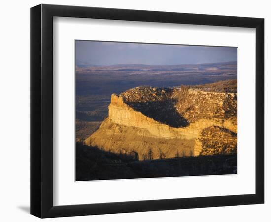 Montezuma Valley Outlook, Mesa Verde National Park, Colorado, USA-Kober Christian-Framed Photographic Print