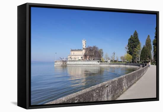Montfort Castle, Langenargen, Lake Constance, Baden- Wurttemberg, Germany-Markus Lange-Framed Stretched Canvas