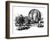 Montgolfier Cartoon-null-Framed Photographic Print