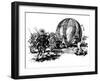 Montgolfier Cartoon-null-Framed Photographic Print