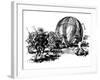 Montgolfier Cartoon-null-Framed Photographic Print