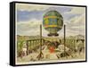 Montgolfier Ist Manned-Lupton-Framed Stretched Canvas