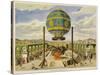 Montgolfier Ist Manned-Lupton-Stretched Canvas