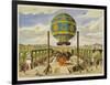 Montgolfier Ist Manned-Lupton-Framed Art Print