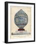 Montgolfier Ist Manned-null-Framed Art Print