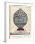 Montgolfier Ist Manned-null-Framed Art Print