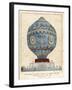 Montgolfier Ist Manned-null-Framed Art Print