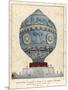 Montgolfier Ist Manned-null-Mounted Art Print