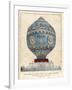 Montgolfier Ist Manned-null-Framed Art Print