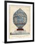 Montgolfier Ist Manned-null-Framed Art Print