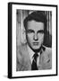 Montgomery Clift (1920-196), American Actor, C1940S-null-Framed Photographic Print