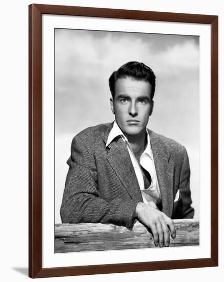 Montgomery Clift, 1949-null-Framed Photographic Print