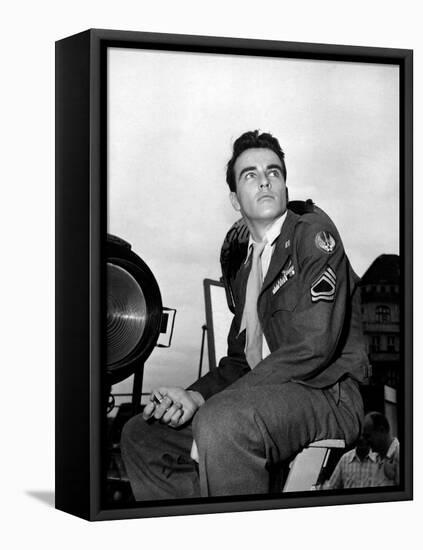 Montgomery Clift - The Big Lift (1950)-null-Framed Stretched Canvas