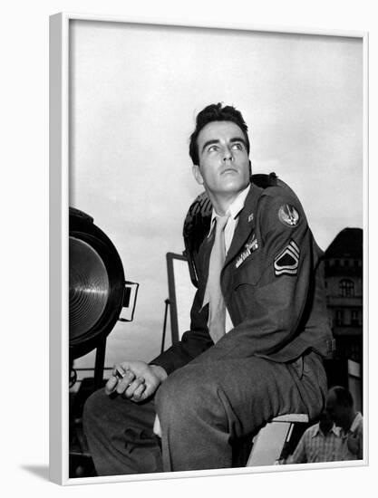 Montgomery Clift - The Big Lift (1950)-null-Framed Photographic Print