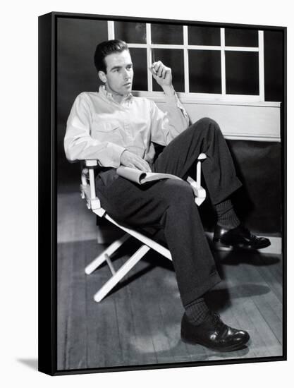 Montgomery Clift-null-Framed Stretched Canvas