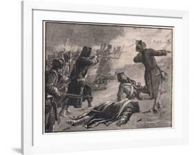 Montgomery's Assault on the Low Town, Quebec Ad 1775-Gordon Frederick Browne-Framed Giclee Print