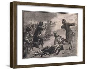 Montgomery's Assault on the Low Town, Quebec Ad 1775-Gordon Frederick Browne-Framed Giclee Print