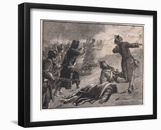 Montgomery's Assault on the Low Town, Quebec Ad 1775-Gordon Frederick Browne-Framed Giclee Print