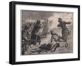 Montgomery's Assault on the Low Town, Quebec Ad 1775-Gordon Frederick Browne-Framed Giclee Print