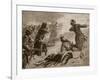 Montgomery's Assault on the Lower Town-null-Framed Giclee Print