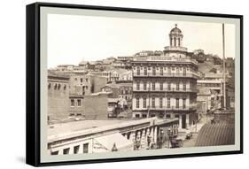 Montgomery St., San Francisco, California-null-Framed Stretched Canvas