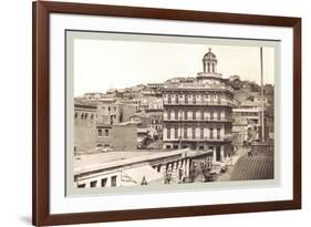 Montgomery St., San Francisco, California-null-Framed Art Print