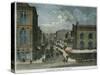 Montgomery Street, San Francisco, California, USA, C1880-null-Stretched Canvas