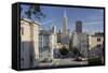 Montgomery Street, Transamerica Pyramid, Telegraph Hill, San Francisco, California, Usa-Rainer Mirau-Framed Stretched Canvas