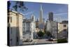 Montgomery Street, Transamerica Pyramid, Telegraph Hill, San Francisco, California, Usa-Rainer Mirau-Stretched Canvas