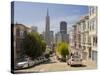 Montgomery Street, Transamerica Pyramid, Telegraph Hill, San Francisco, California, Usa-Rainer Mirau-Stretched Canvas