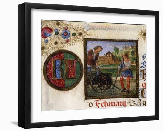 Month of February-null-Framed Giclee Print