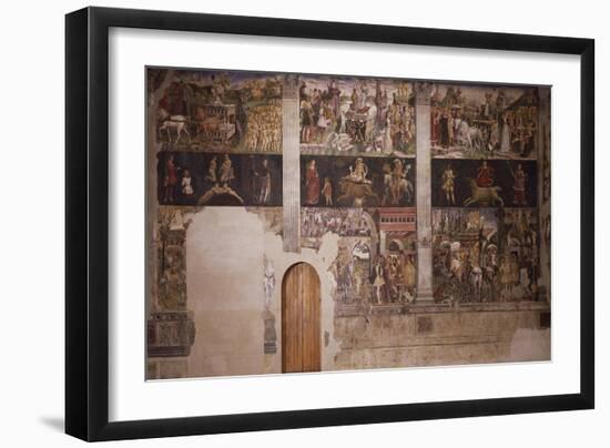 Months of May, April and March, Circa 1470-Francesco del Cossa-Framed Giclee Print