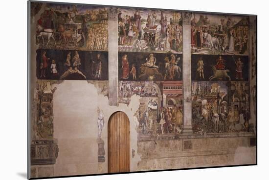 Months of May, April and March, Circa 1470-Francesco del Cossa-Mounted Giclee Print