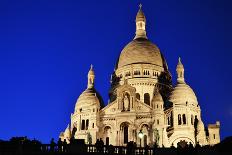 Basilica Sacre Coeur (Sacred Heart) Montmartre in Paris-monticello-Photographic Print