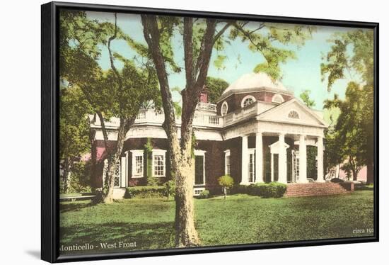 Monticello, Charlottesville, Virginia-null-Framed Art Print