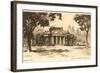 Monticello, Charlottesville, Virginia-null-Framed Art Print