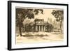 Monticello, Charlottesville, Virginia-null-Framed Art Print