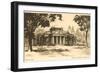 Monticello, Charlottesville, Virginia-null-Framed Art Print